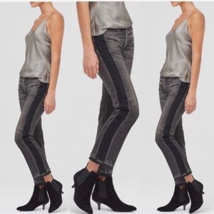 COH RARE Grommet GIA Crop Straight Leg High Waist distressed NWOT Sz 27